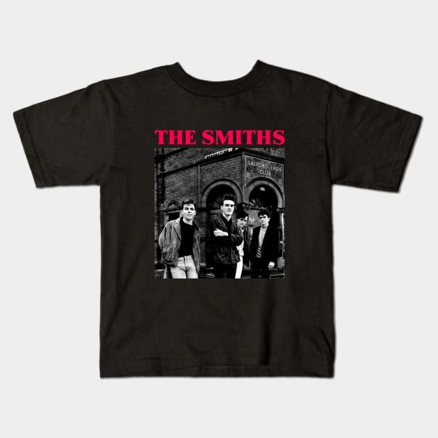 The Smiths Retro Vintage Kids T-Shirt by zoeyha